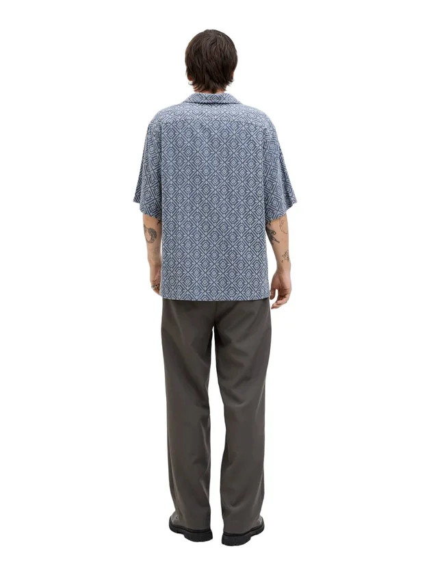 Jwhvincent Print Resort S S Shirt Sn