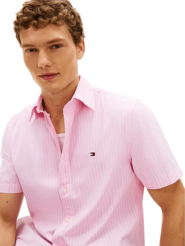 Flex Poplin Stp Ss Shirt