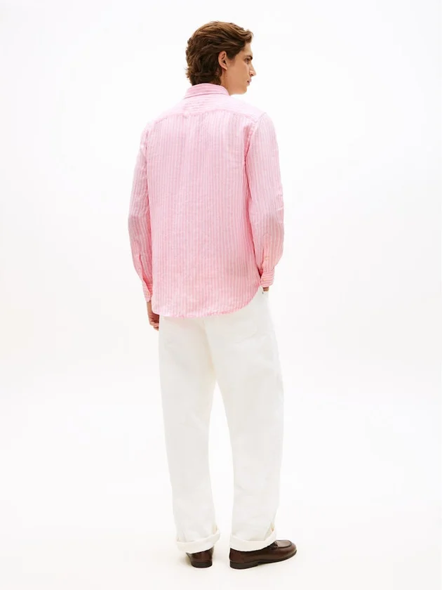Linen Bengal Stripe RF Shirt