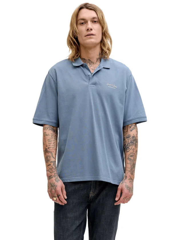 Jjearchive Graphic Polo Ss Ln