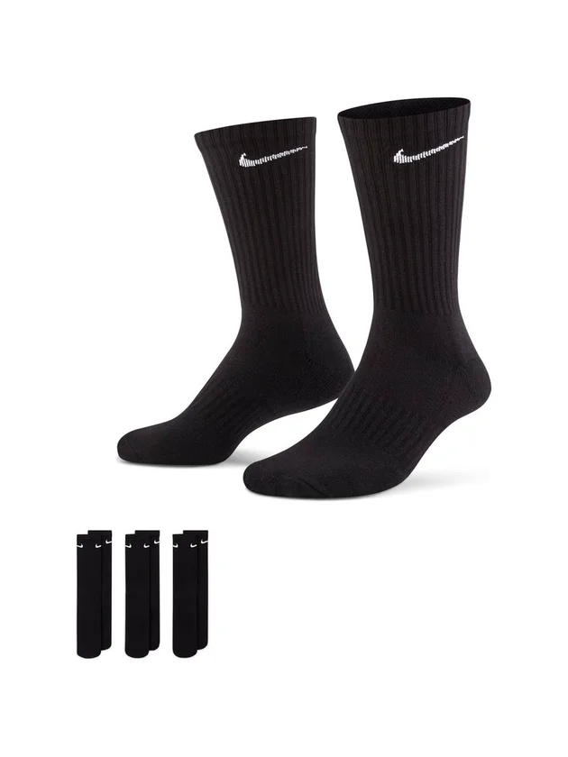 Everyday Cushioned Crew Socks 3 Pairs
