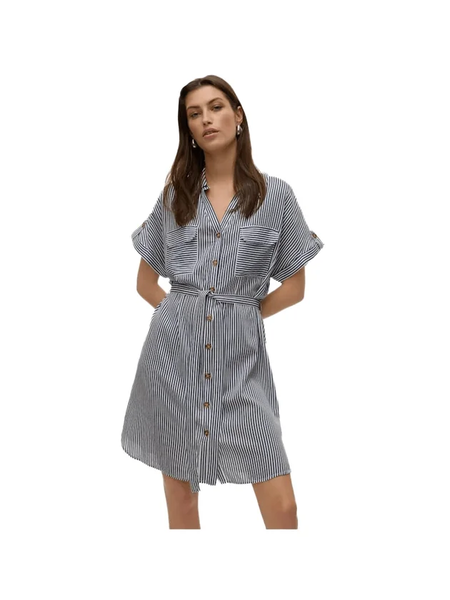 Bumpy Ss Short Shirt Dress Wvn Noos