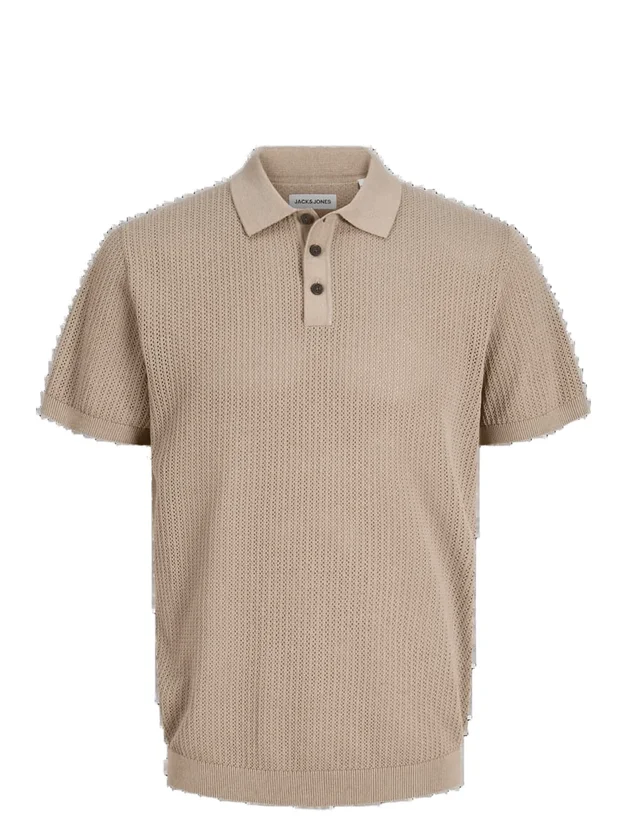 Jjjess Knit Polo Ss