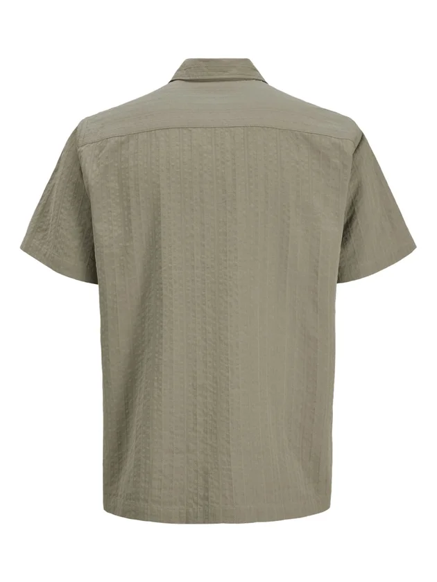 JwHeaston Seersucker S S Shirt Sn