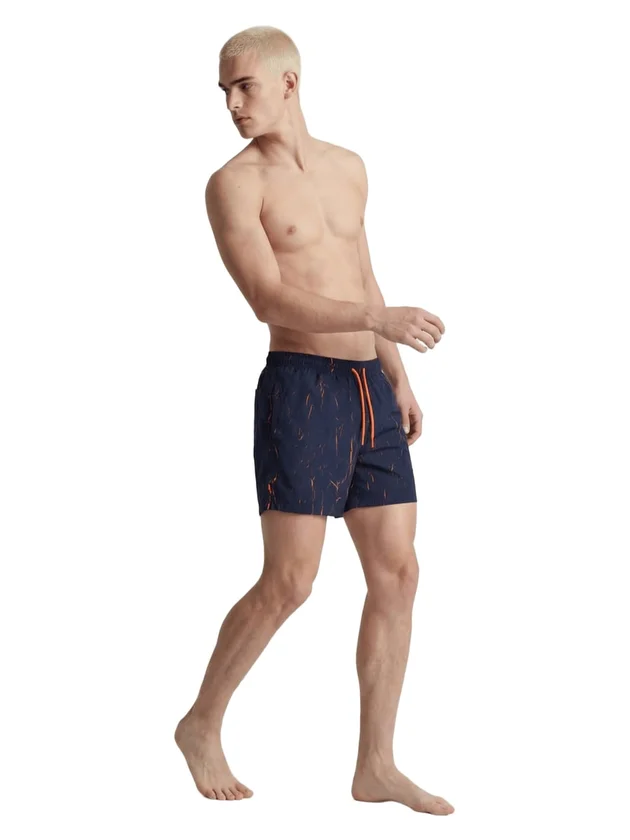 Kauai Boxer Stripe Swim Shorts Reg