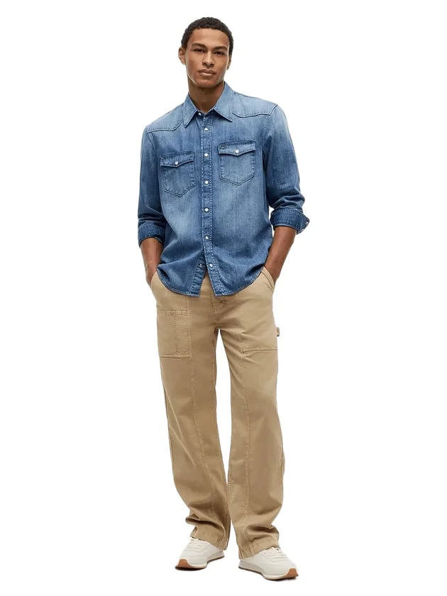Regular Denim Wester