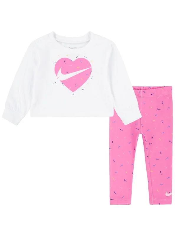 Aop L S Tee Et Legging Set