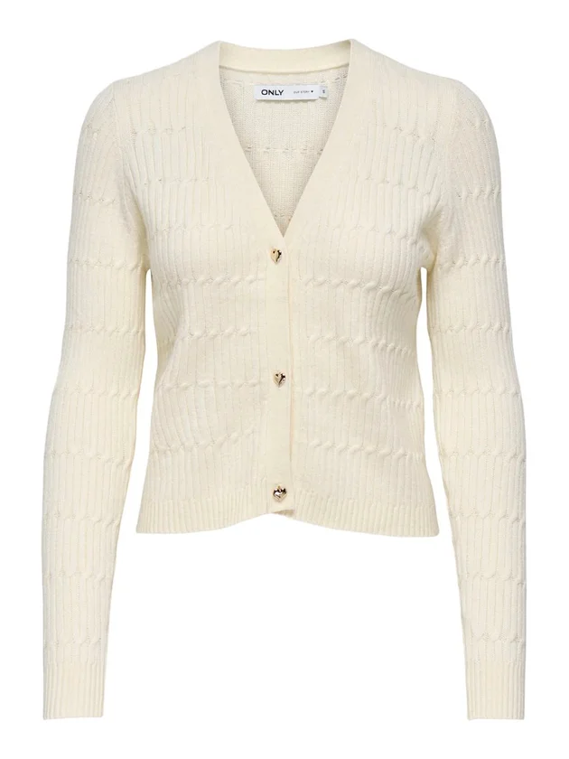 Katia LS Vneck Cardi Knt Noos