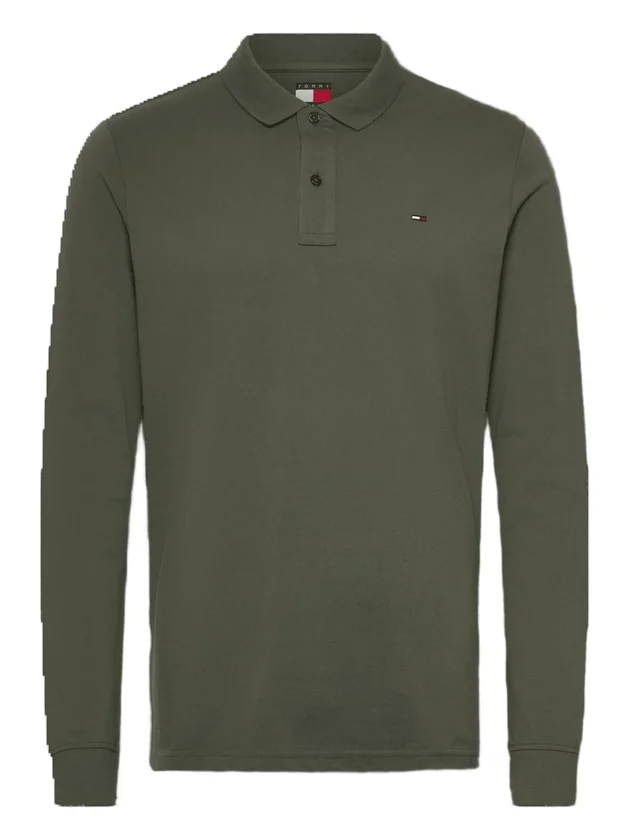 Tjm Slim Placket Polo Ls Ext