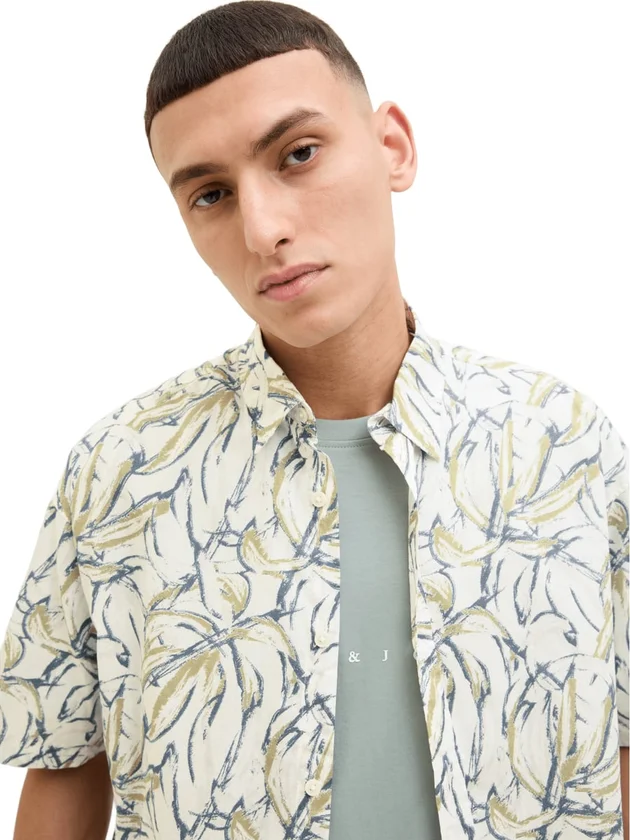 Jorjoshua Split Aop Shirt Ss