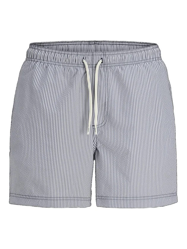 Ocean Seersucker Swim Shorts Ln