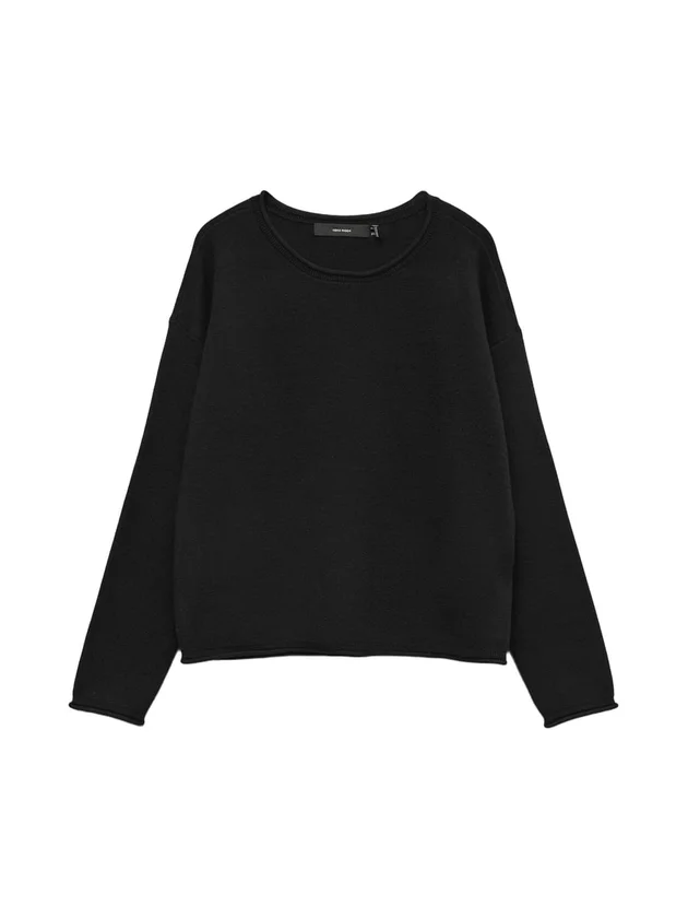 Saba Roll LS O-Neck Pullover Ga Noos