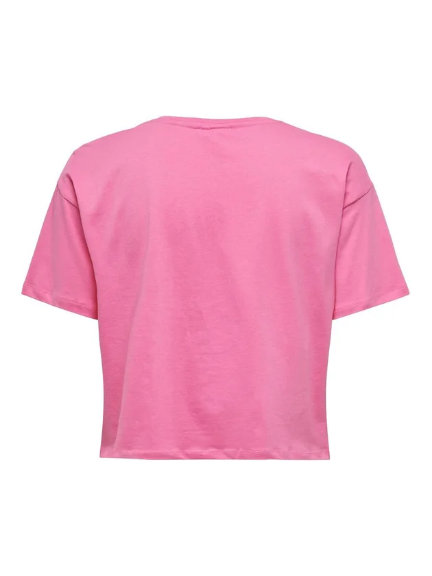 Life Ss Crop Loose Jrs Tee
