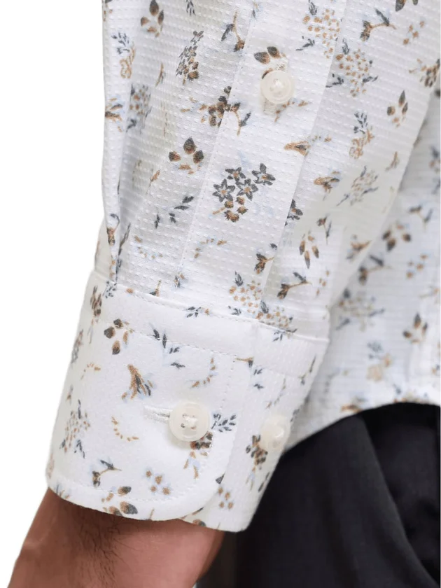 Blayork Print Dobby L S Shirt