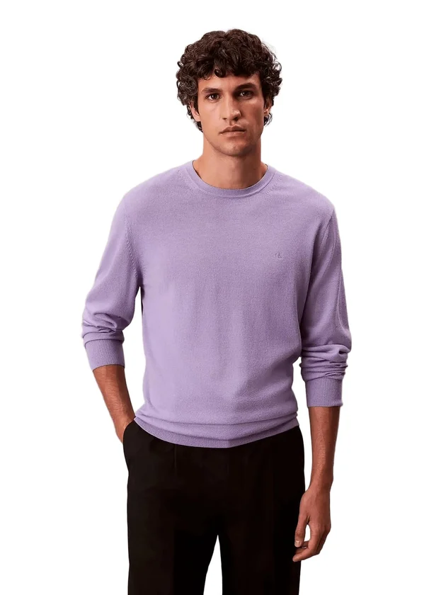 LS 100% Merino Crew 14GG
