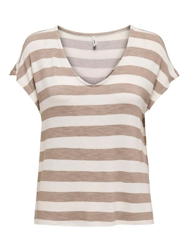 Onllira S S V Neck Top Jrs Noos