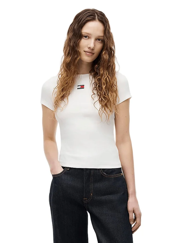 Slim Badge Rib Tee