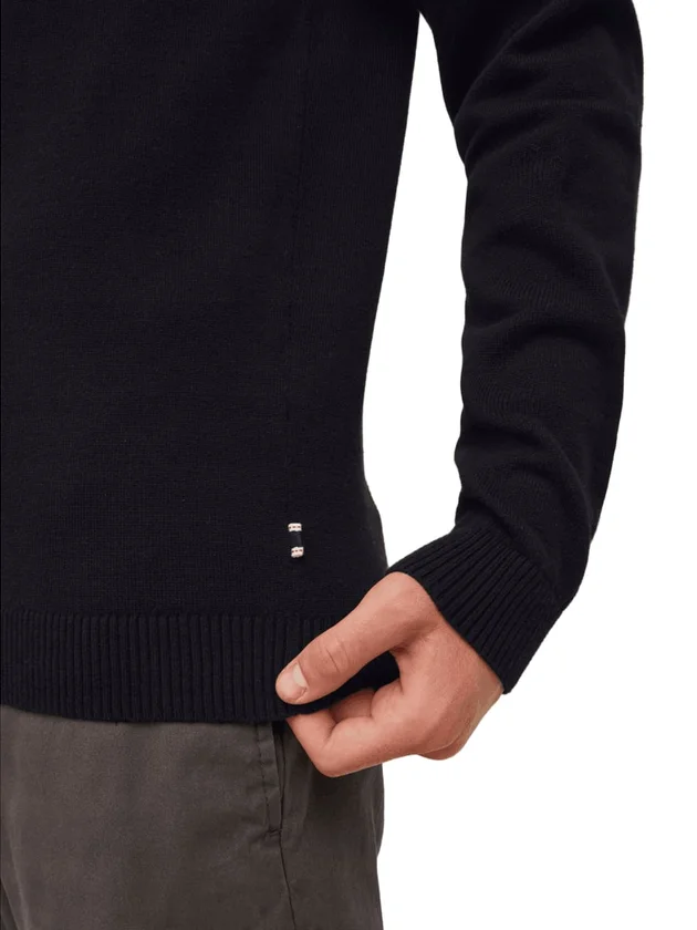 Basic Knit V Neck Noos