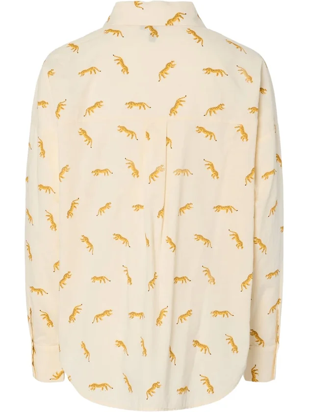 Janna LS Loose AOP Shirt