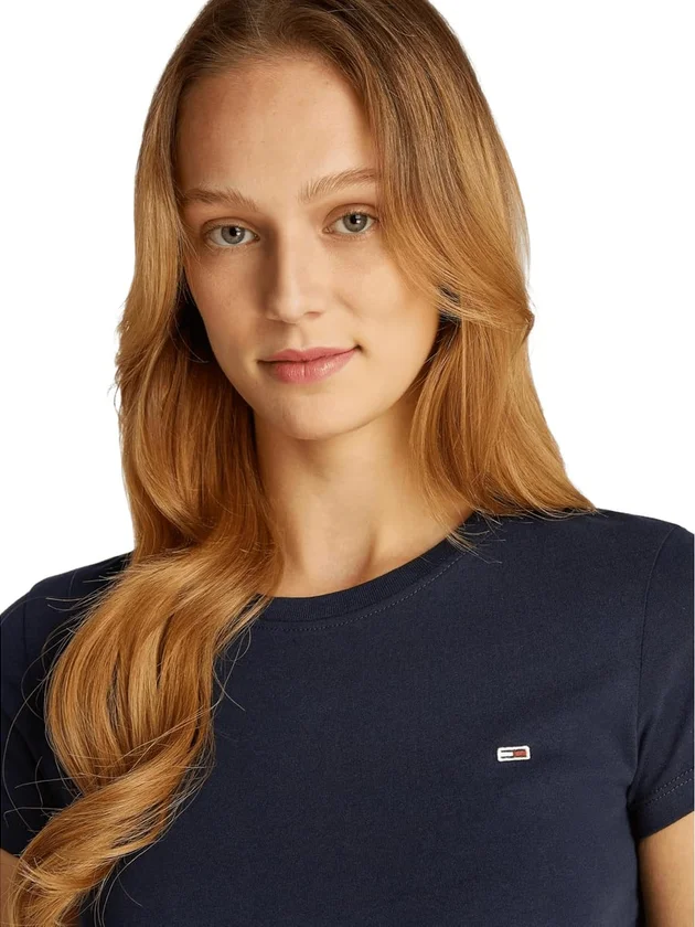 Slim C Neck Tee