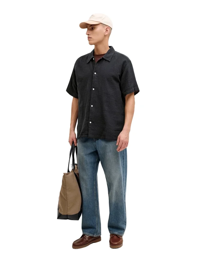 Jornantucket Double Cloth Shirt Ss