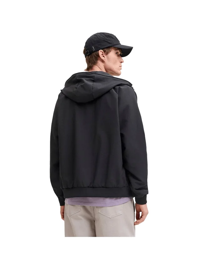 Fusion Hood Bomber Jacket Sn