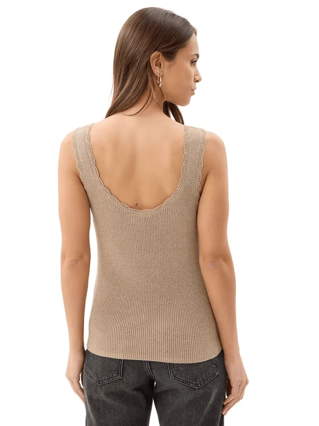 Shine Sl U Neck Top