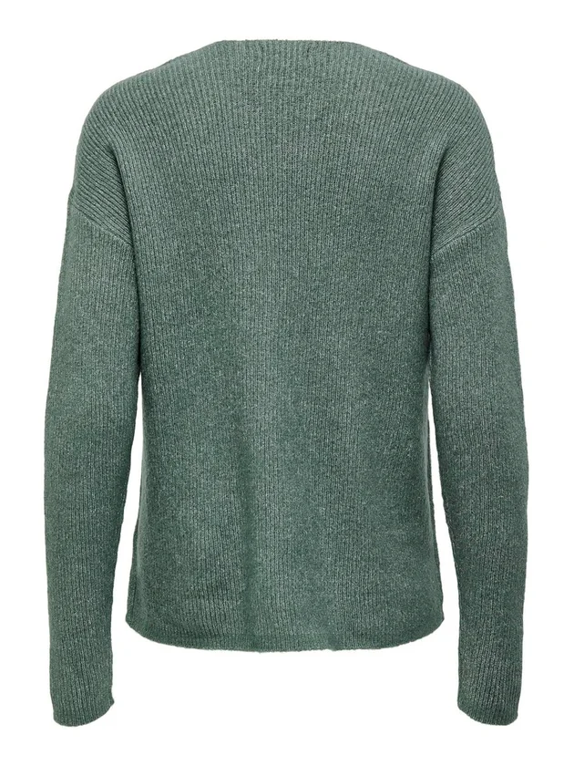 Camilla V Neck L S Pullover Knt Noos
