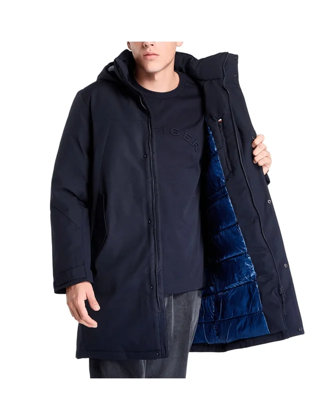 Tech Hooded Padded Parka