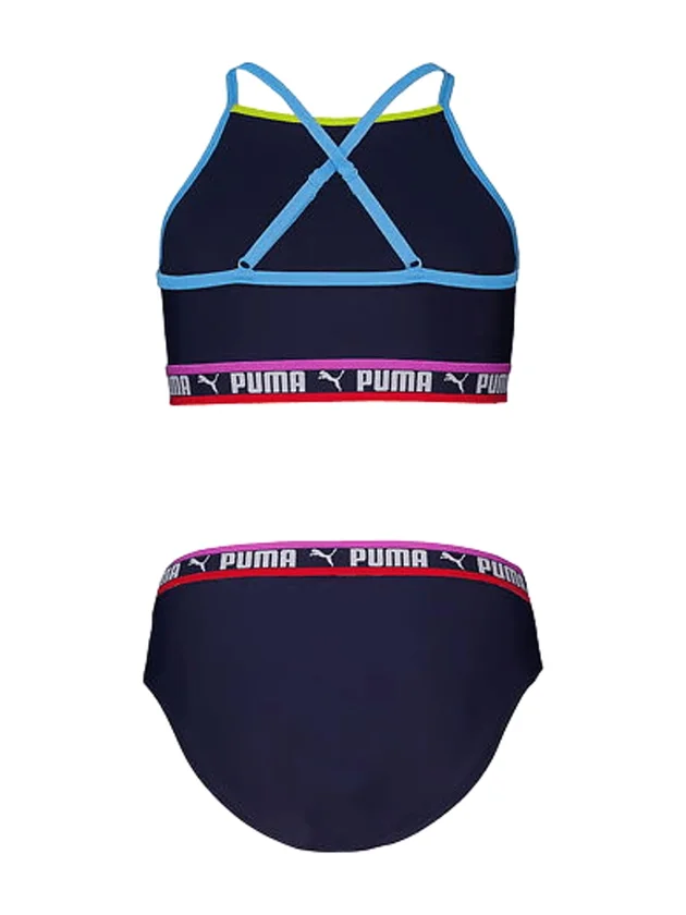 Placed Print Bikini Set