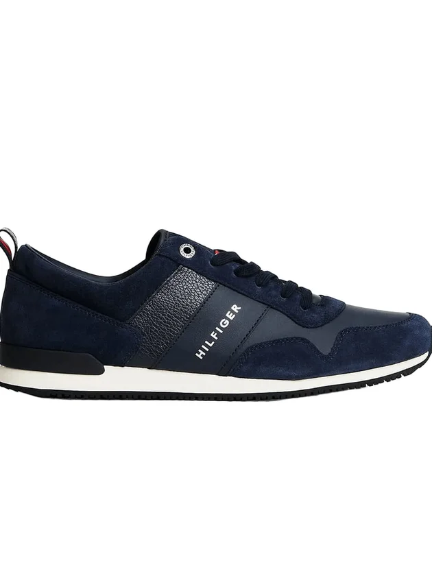 Iconic Leather Suede Mix Runner