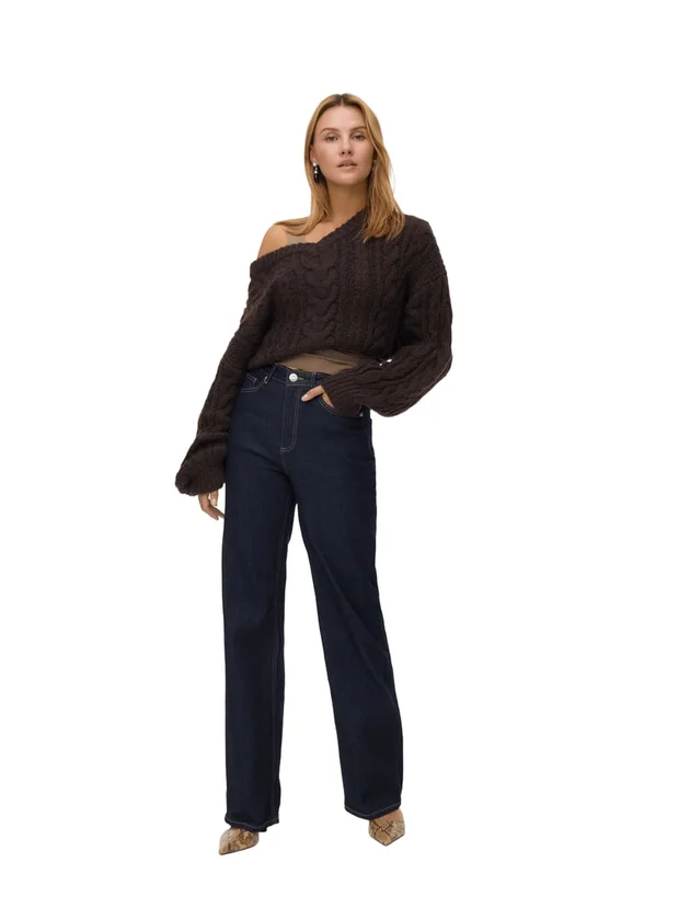 Tessa Hr Wide Jeans