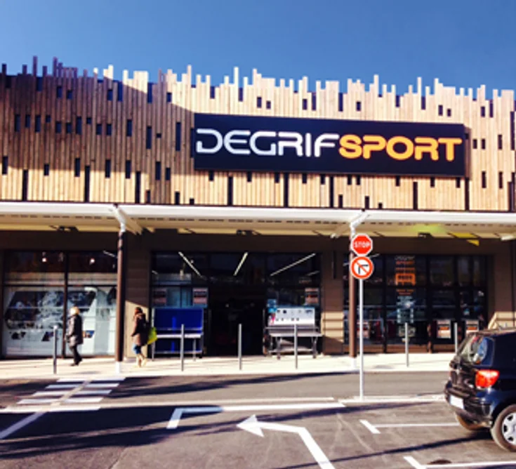 Extérieur du magasin DEGRIF'SPORT SEYNOD