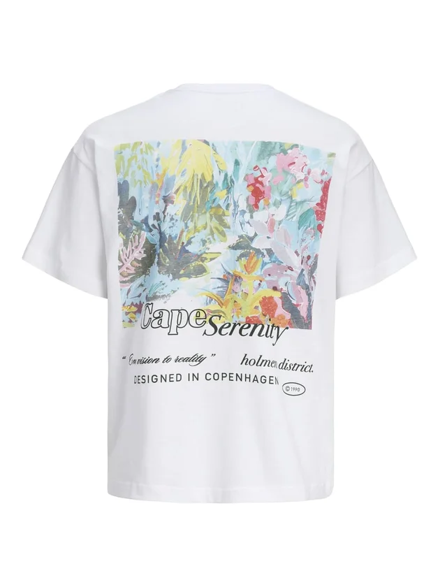 Jormontauk Back Graphic Tee Ss Cn E