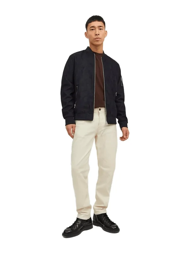 Faux Suede Bomber