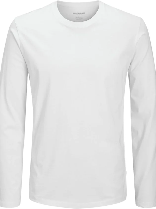 Organic Basic Tee LS O Neck Noos