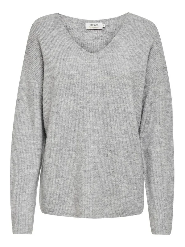 Camilla V Neck L S Pullover Knt Noos