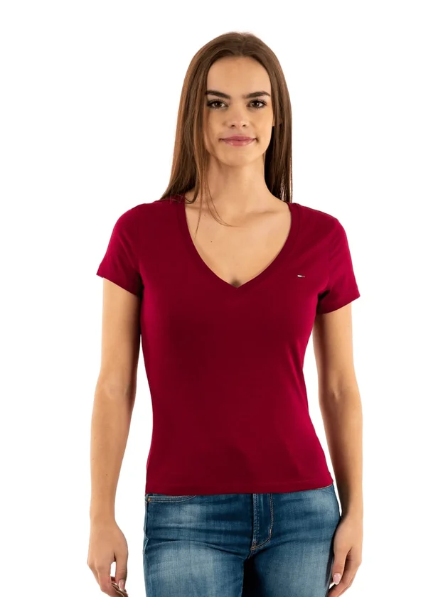 Slim V Neck Tee