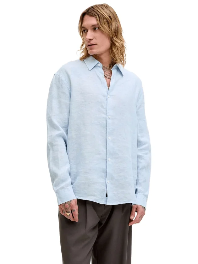 Lawrence Linen LS Shirt Sn
