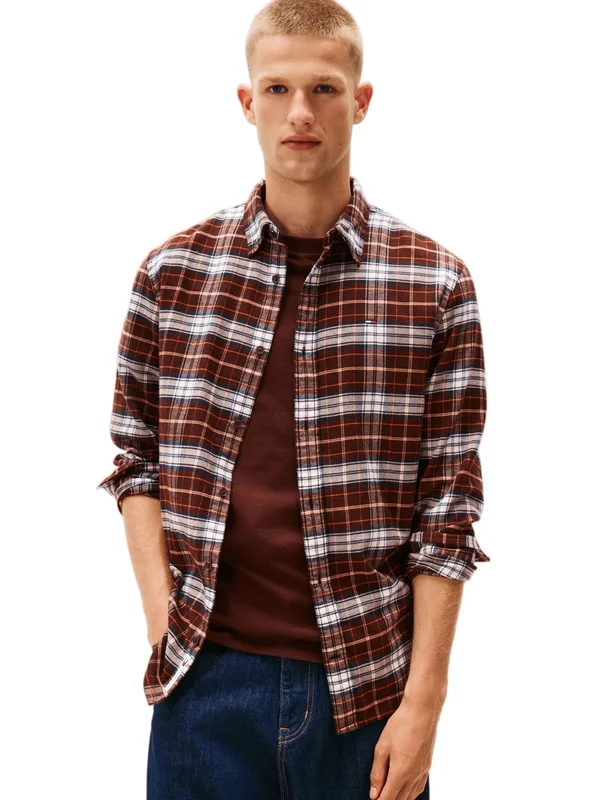 Reg Flannel Check Shirt Ext