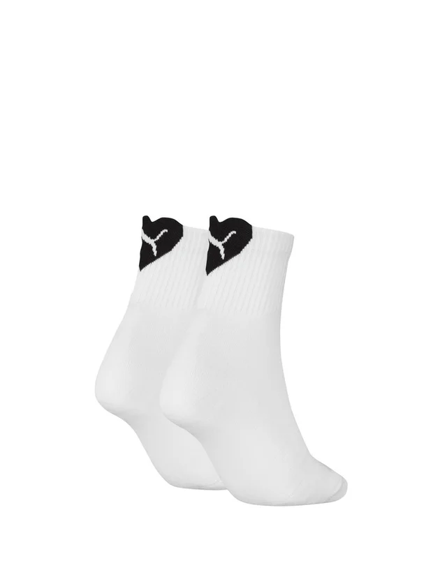 Heart Logo Short Crew 2P
