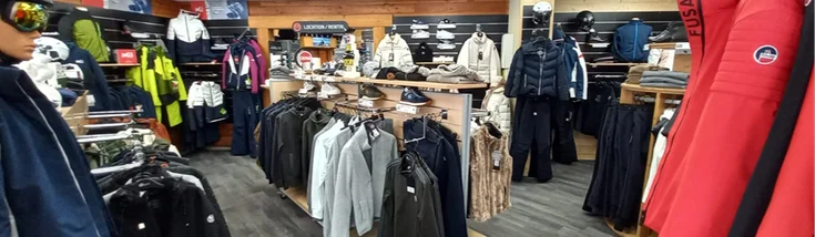 Intérieur du magasin SPORT 2000 SERRE CHEVALIER LE MONETIER ALTITUDE