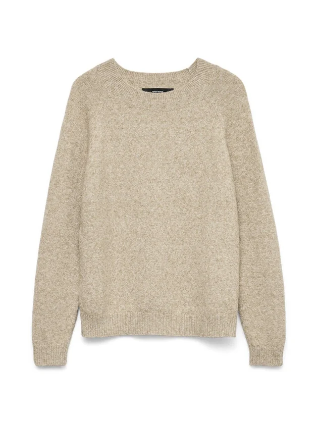 Offy LS O Neck Blouse Ga Noos