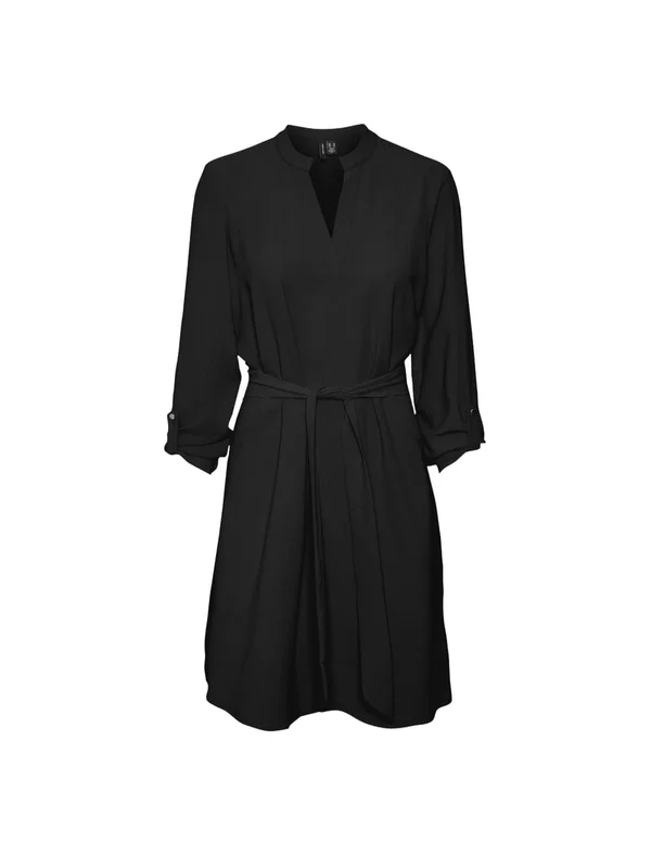 Vmgavina L S V Neck Abk Dress Wvn B