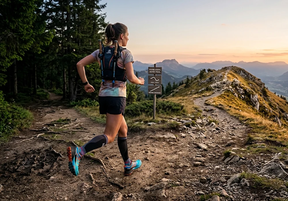 Course trail femme