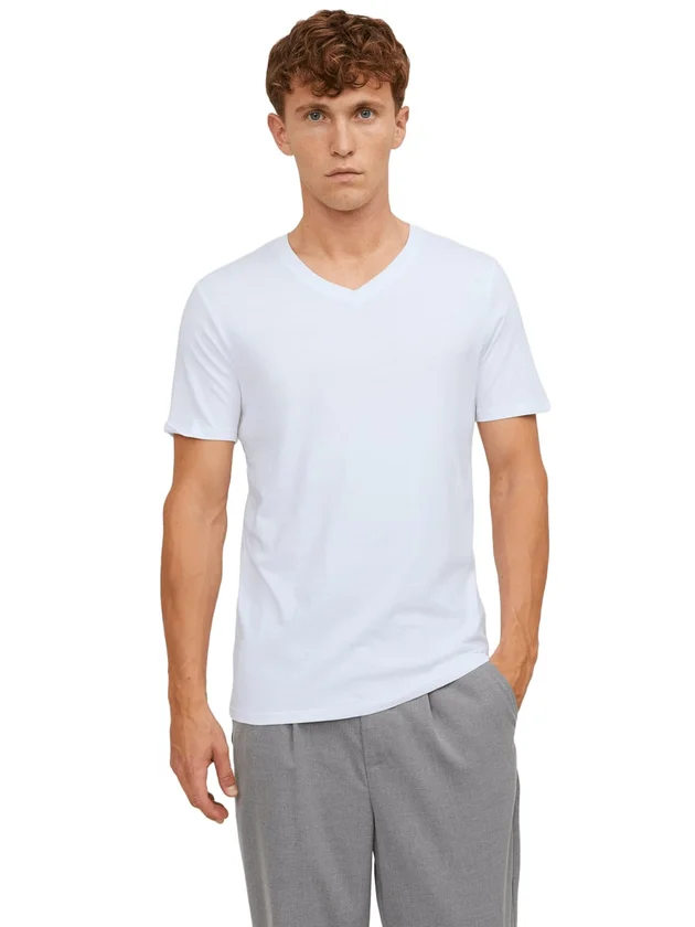 V Neck Tee SS 2 Pack Noos