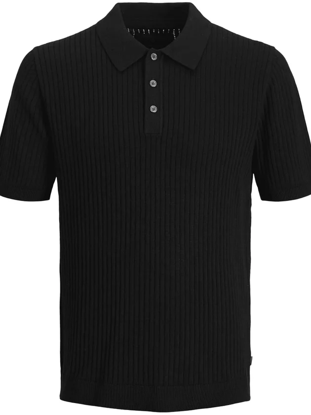 Knit Structure Polo SS