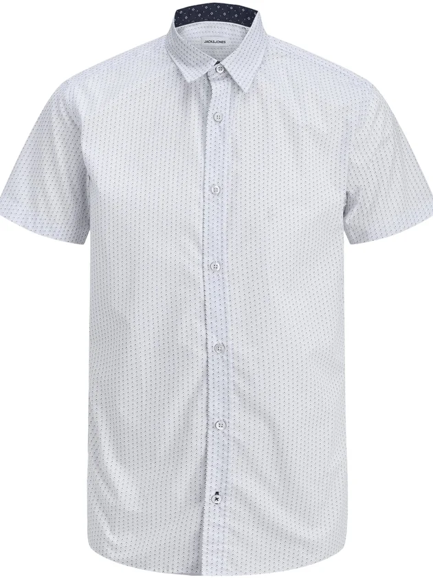 Jjmatheo Detail Print Shirt Ss