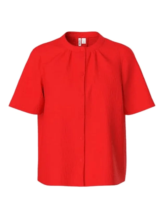 Astina Ss Shirt Wvn Msa