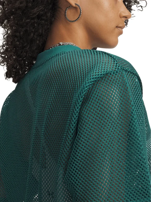 Football Mesh Crop Tee